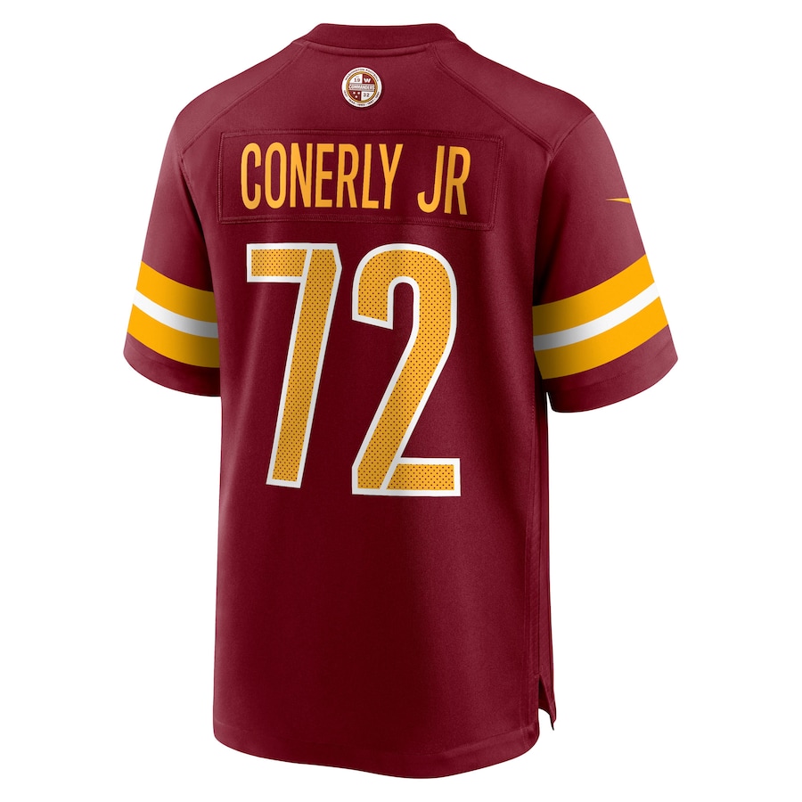 Josh Conerly Jr. Washington Commanders Nike 2025 NFL Draft First Round Pick  Game Jersey - Burgundy