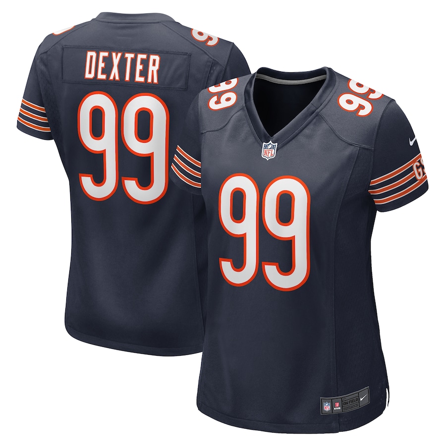 Gervon Dexter Sr Chicago Bears Nike Women's Team Game Jersey -  Navy