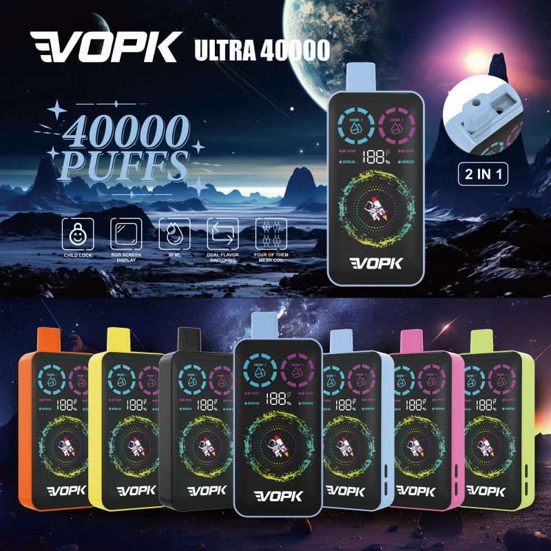 VOPK ULTRA 40000 Puffs Double Taste Disposable Vape