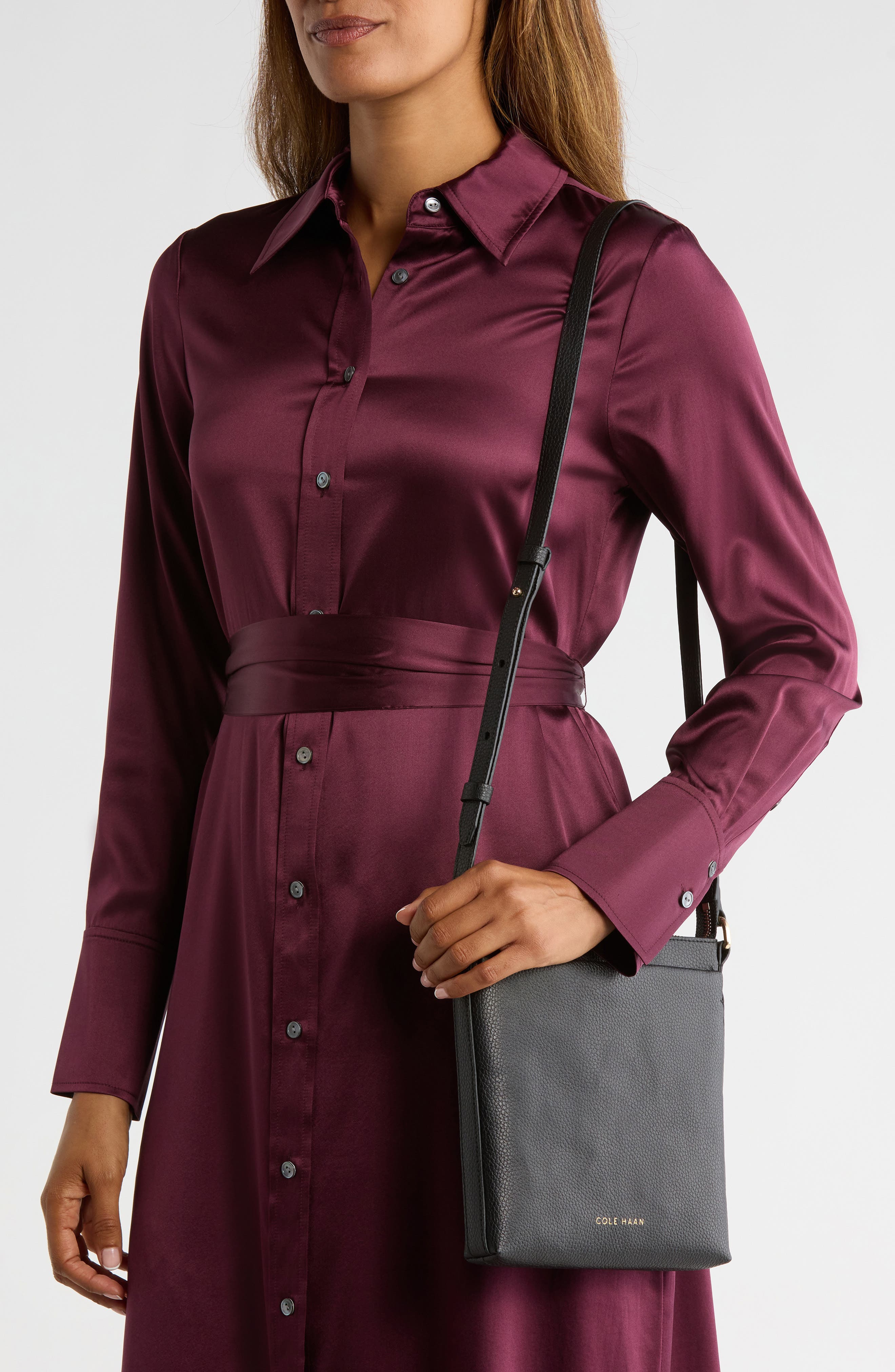 Cole Haan Emily Leather Crossbody Bag