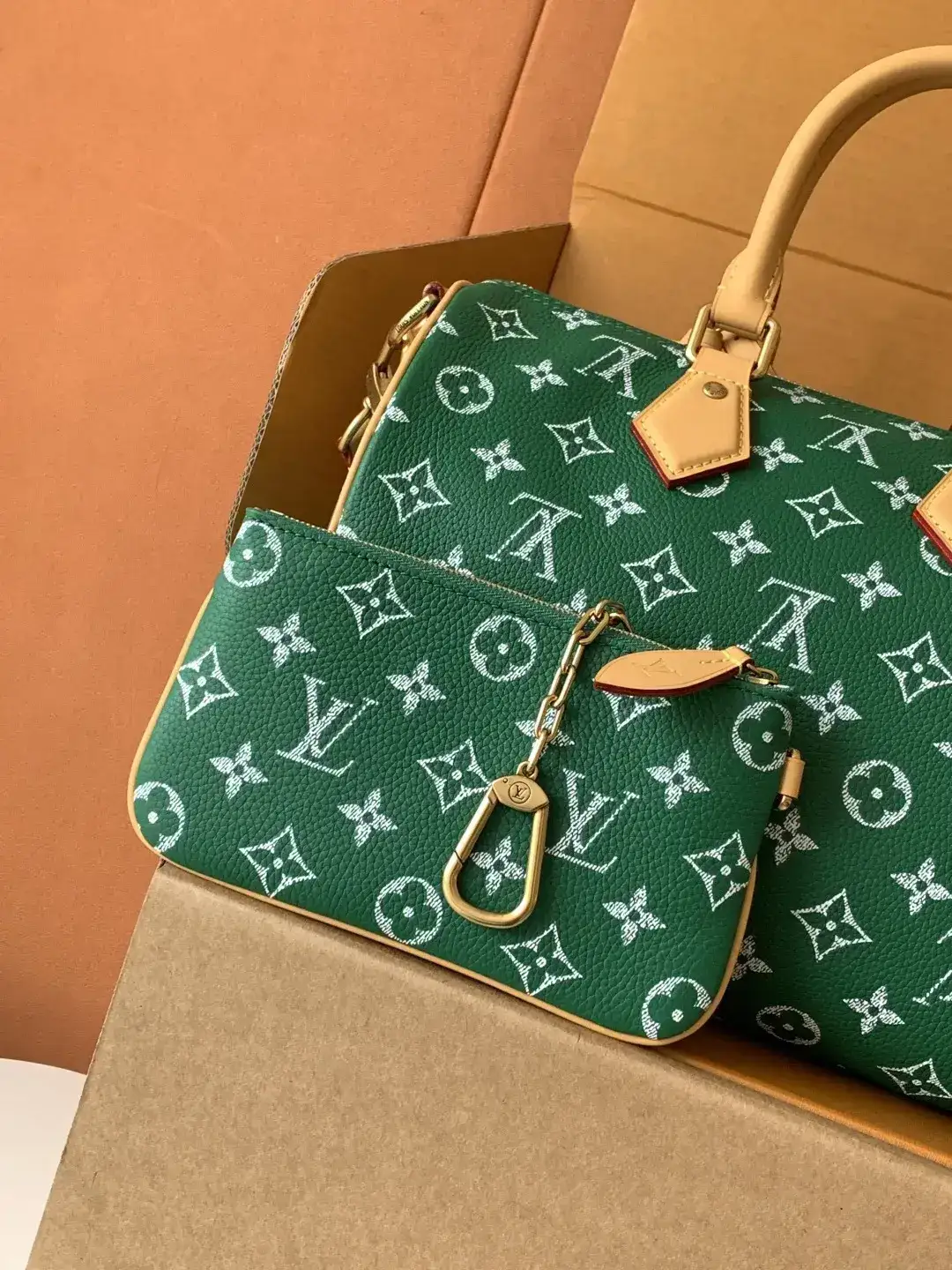 Louis Vuitton Green Top Handle Bag product photo from LabelPicks