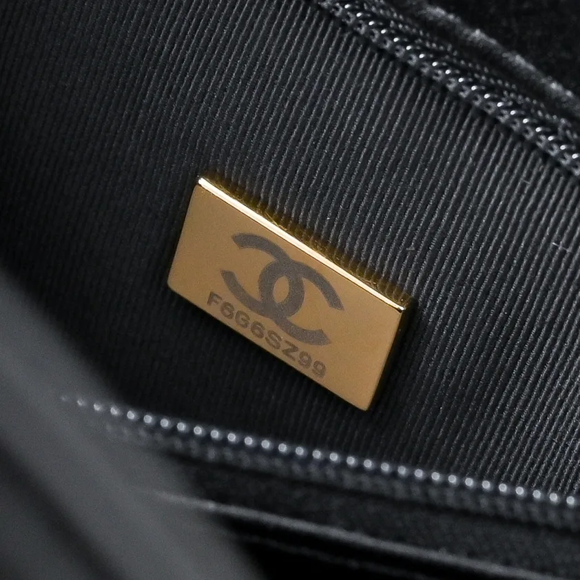 Chanel Black Lambskin Top Handle Bag product photo from LabelPicks