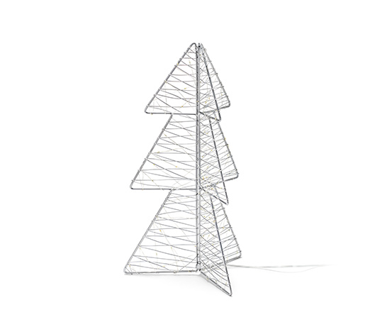 LED-Outdoor-Tanne, faltbar, ca. 45 cm