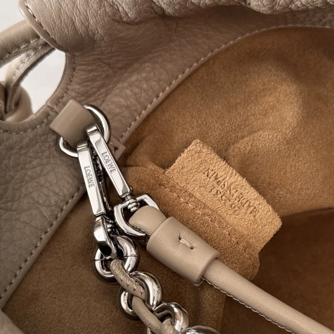 Loewe Flamenco Grained Leather Bucket Bag product photo from LabelPicks