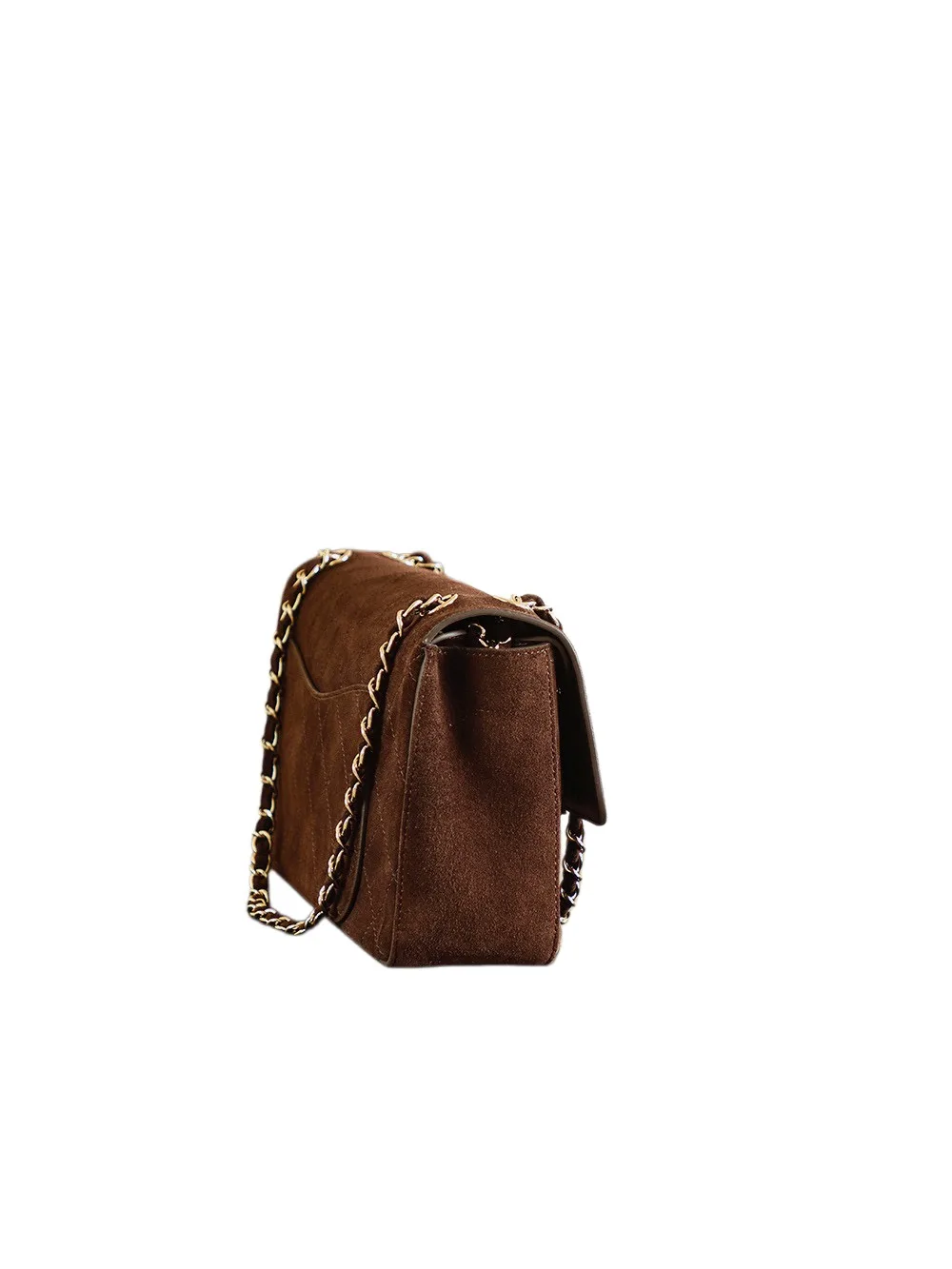 Chanel Brown Classic Flap Quilted Leather Shoulder Bag product photo from LabelPicks