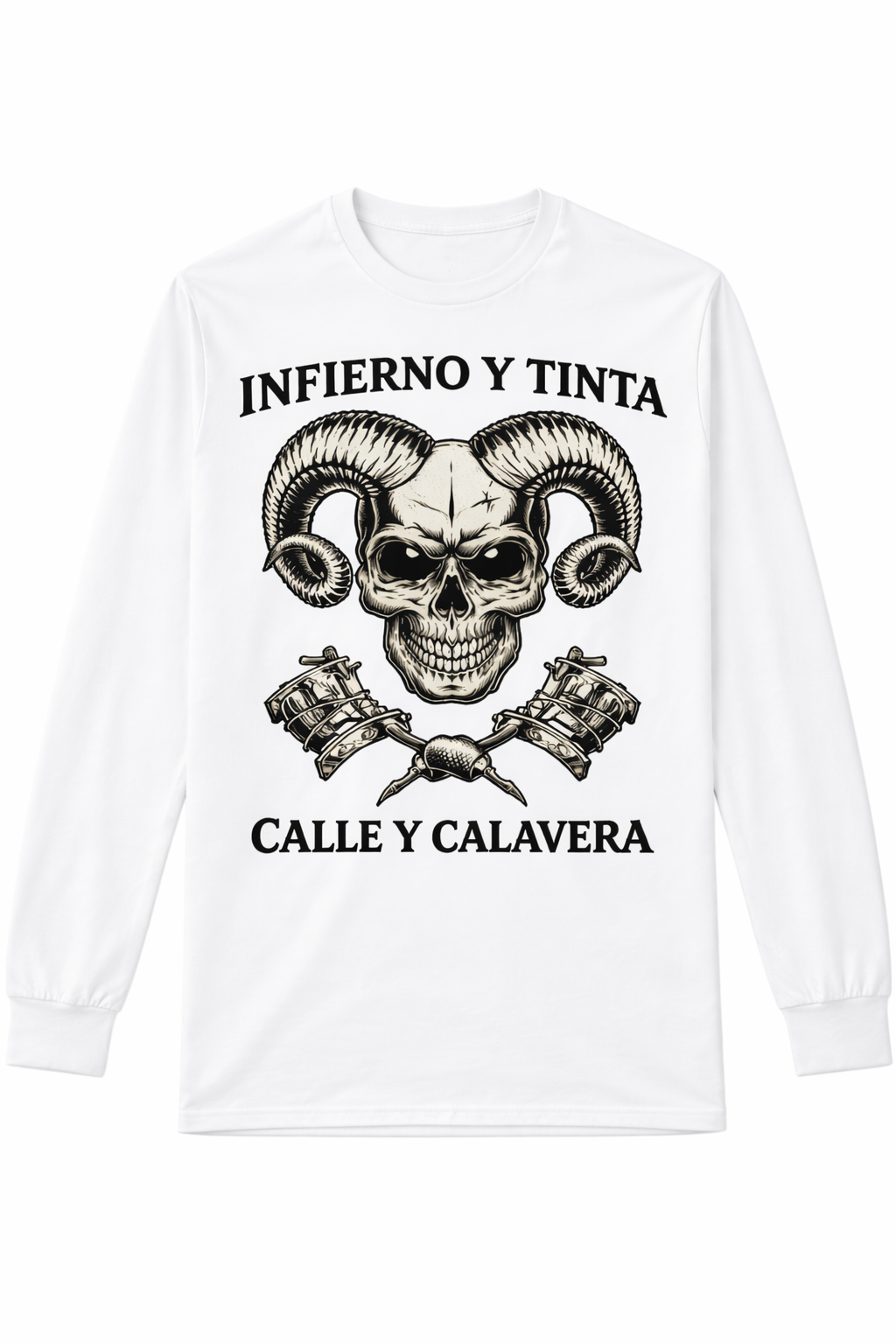 Remera “Infierno y Tinta” – Calle y Calavera