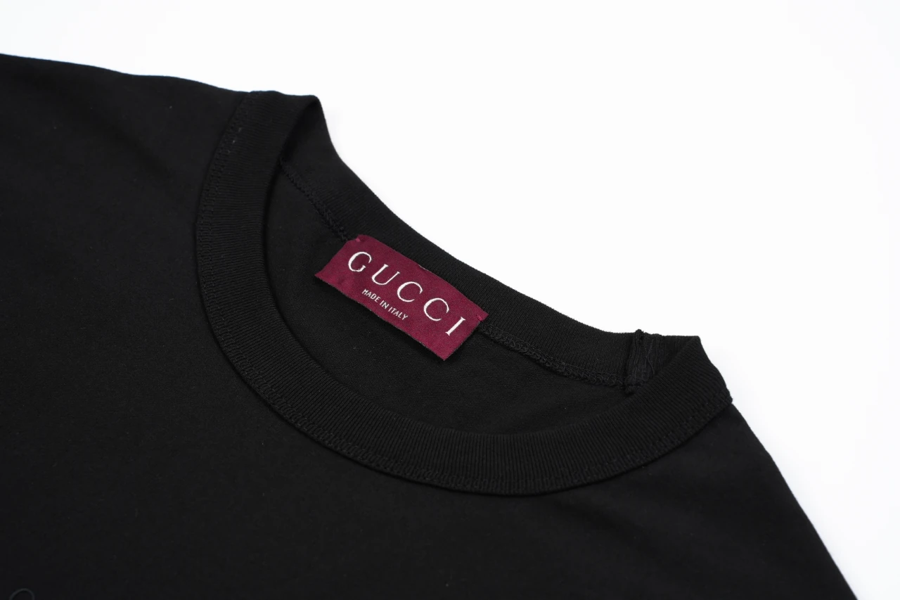 GUCCI Black Red-Label Mini Embroidered T-Shirt product photo from LabelPicks