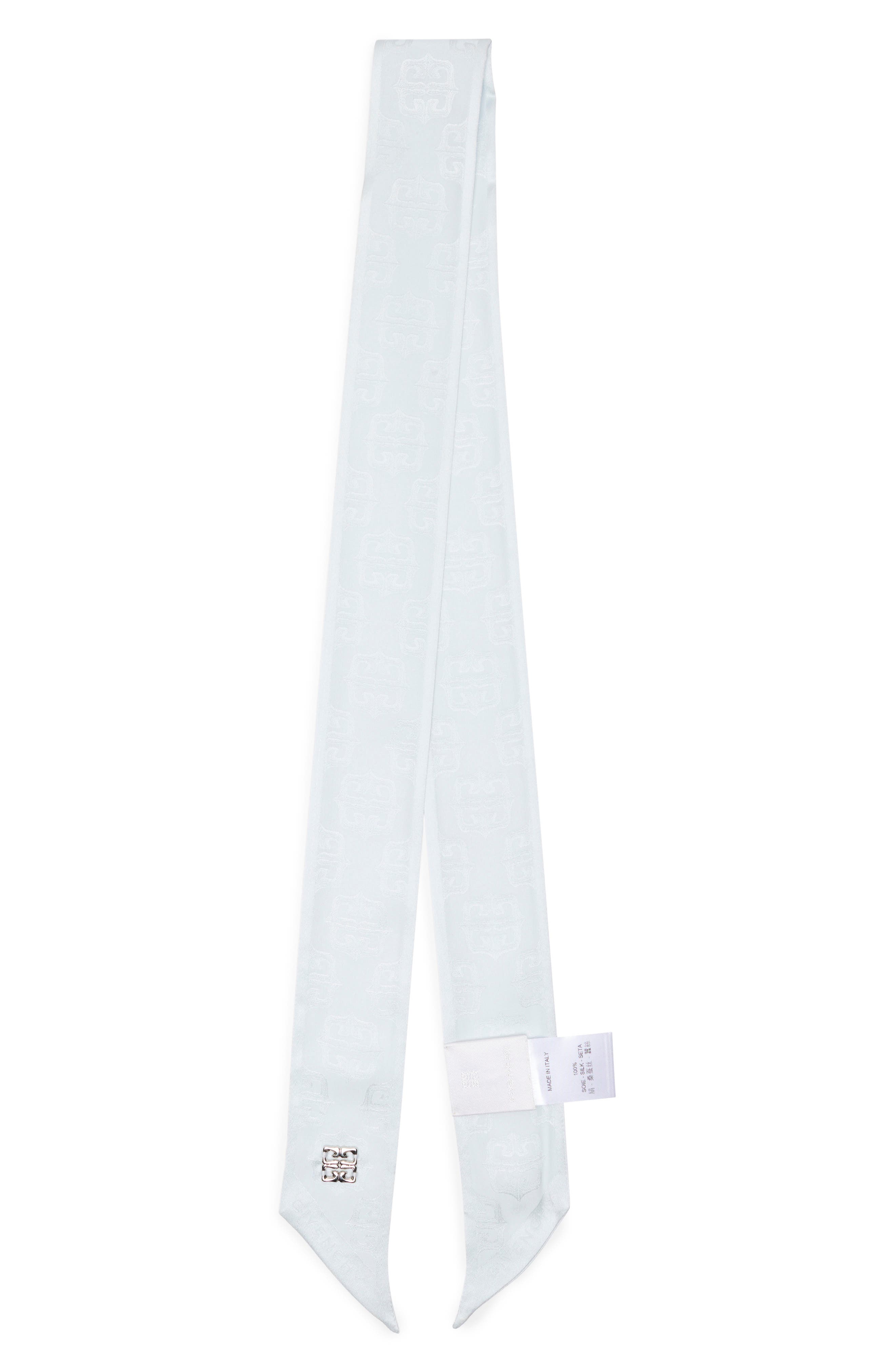 Givenchy 4G Liquid Silk Skinny Scarf
