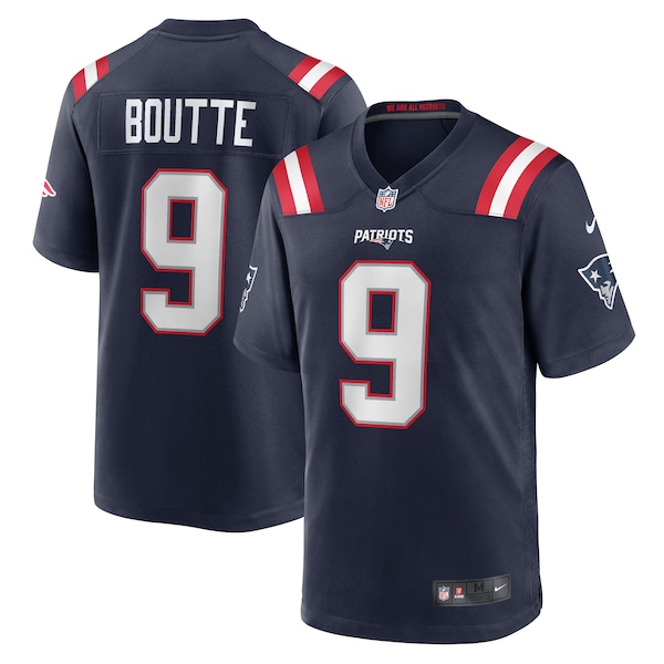 Kayshon Boutte New England Patriots Nike  Game Jersey -  Navy