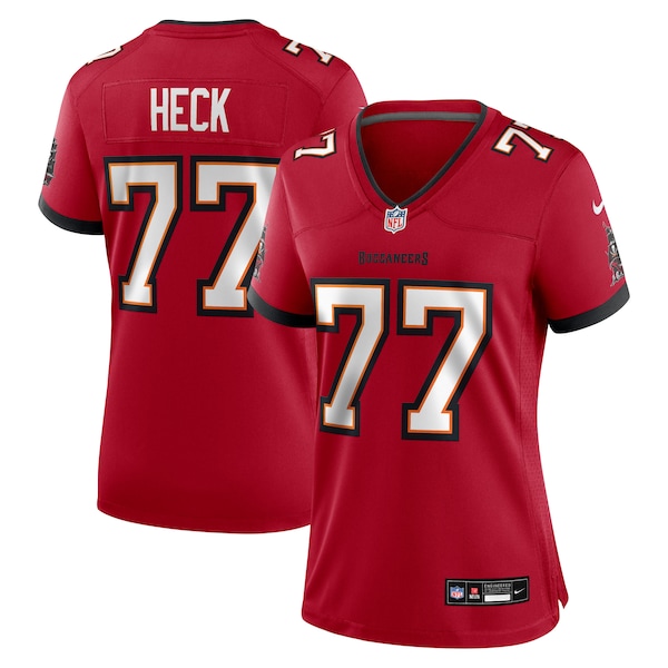 Charlie Heck Tampa Bay Buccaneers Nike Women's Team Game Jersey -  Red