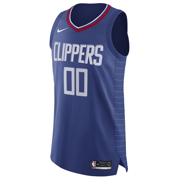 LA Clippers Nike 2020/21 Authentic Custom Jersey Blue - Icon Edition