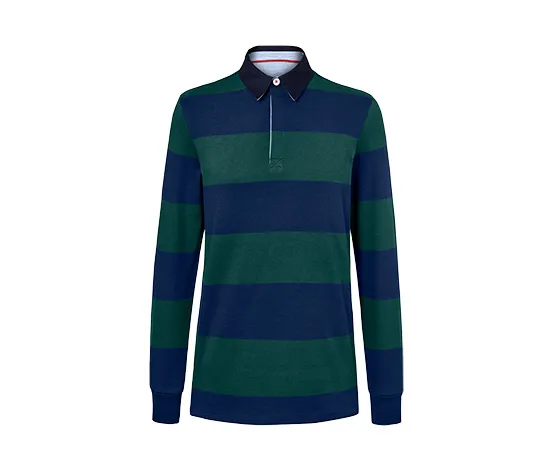 Langarm-Poloshirt