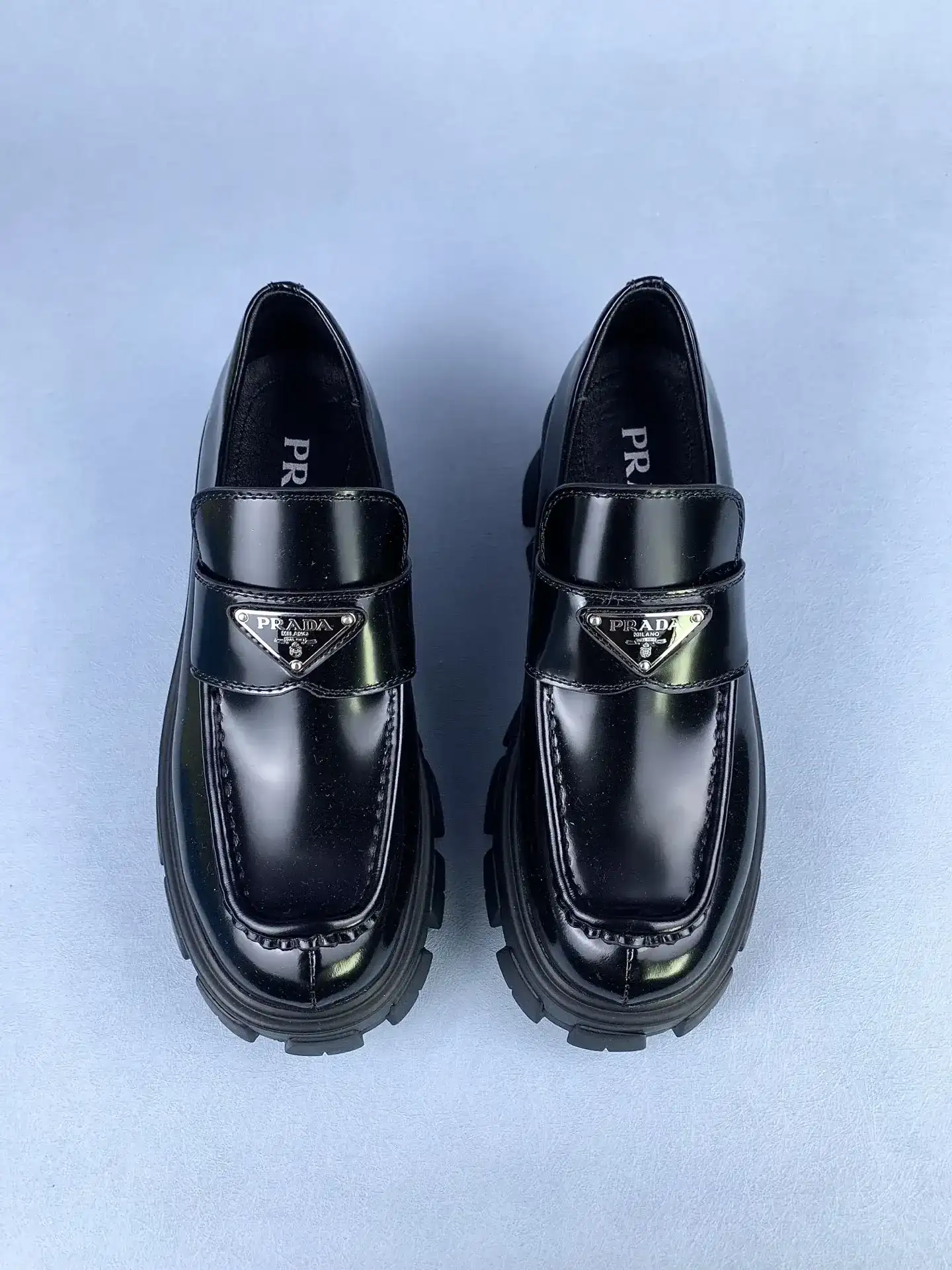 Monolith brushed leather loafers product photo from LabelPicks
