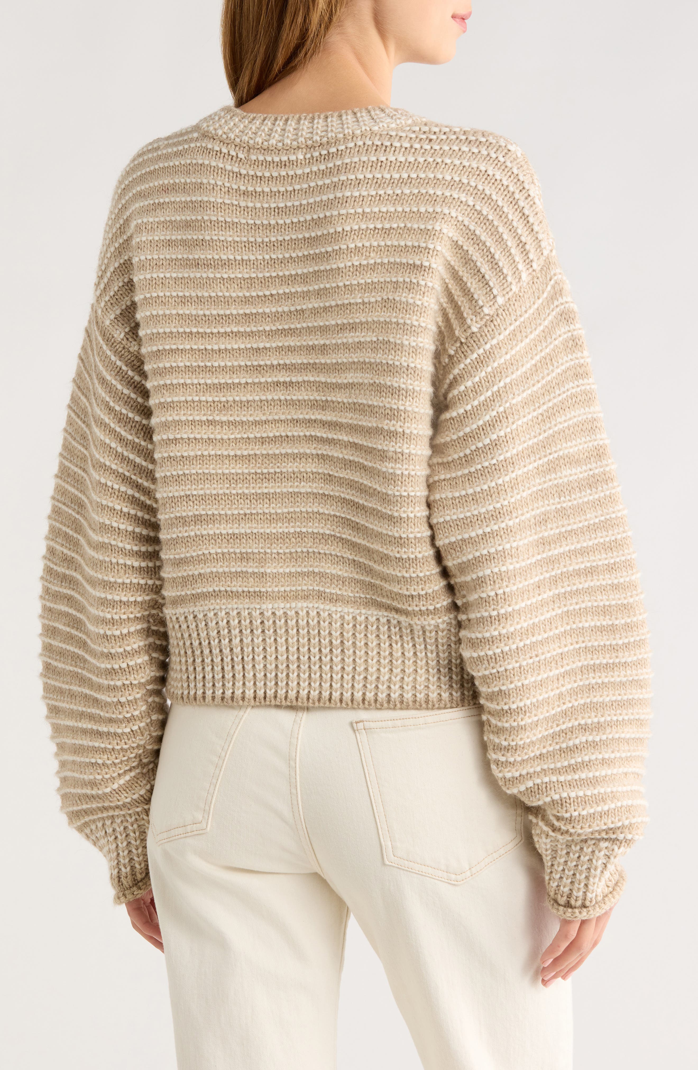 All in Favor Chunky Stripe Sweater