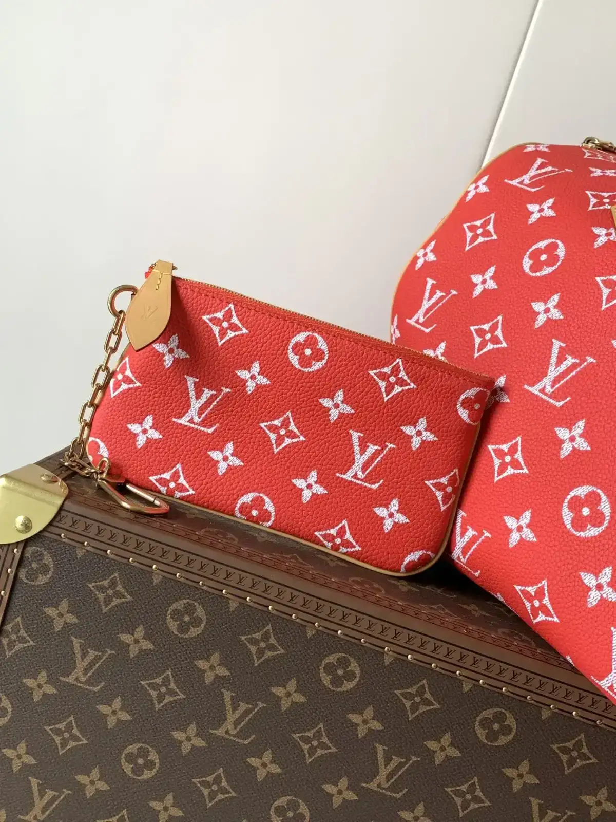 Louis Vuitton Green Speedy Grained Leather Top Handle Bag product photo from LabelPicks