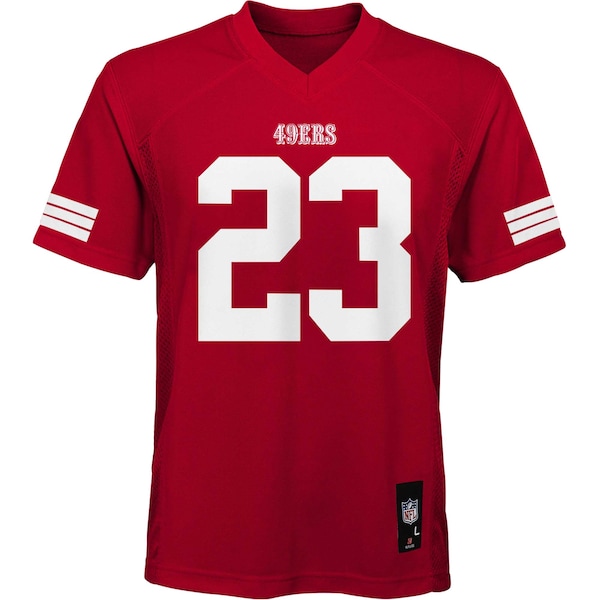 Christian McCaffrey San Francisco 49ers Preschool Replica Player Jersey - Scarlet