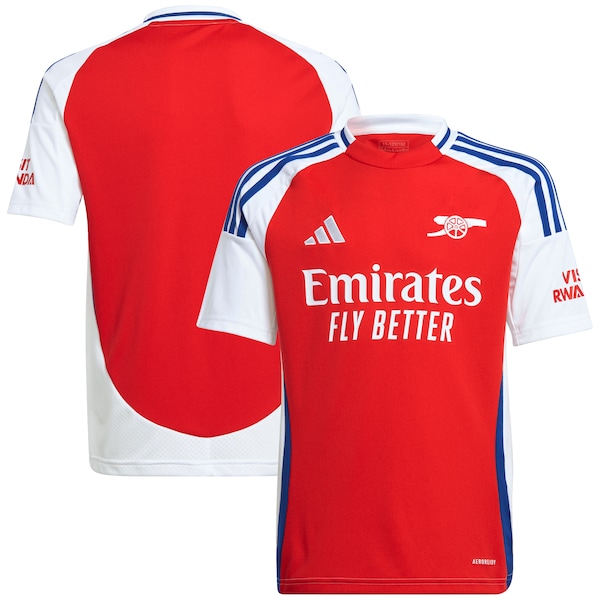 Arsenal adidas Youth 2024/25 Home Replica Jersey – Red