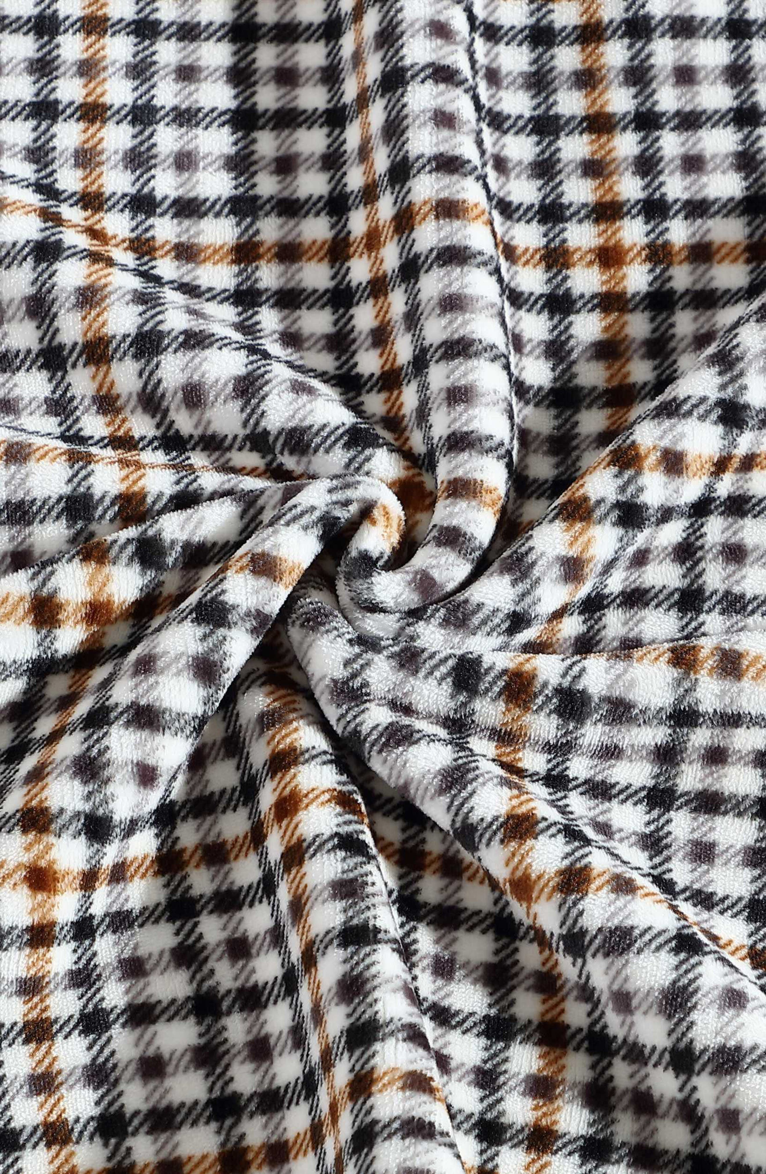 Eddie Bauer Griffin Plaid Reversible Flannel Throw Blanket