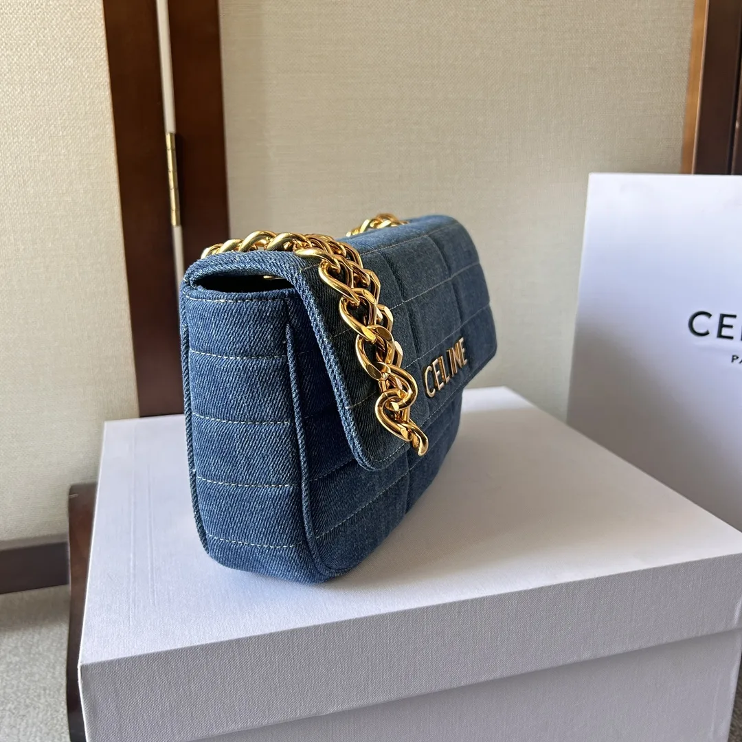 Celine Quilted Leather Shoulder Bag product photo from LabelPicks