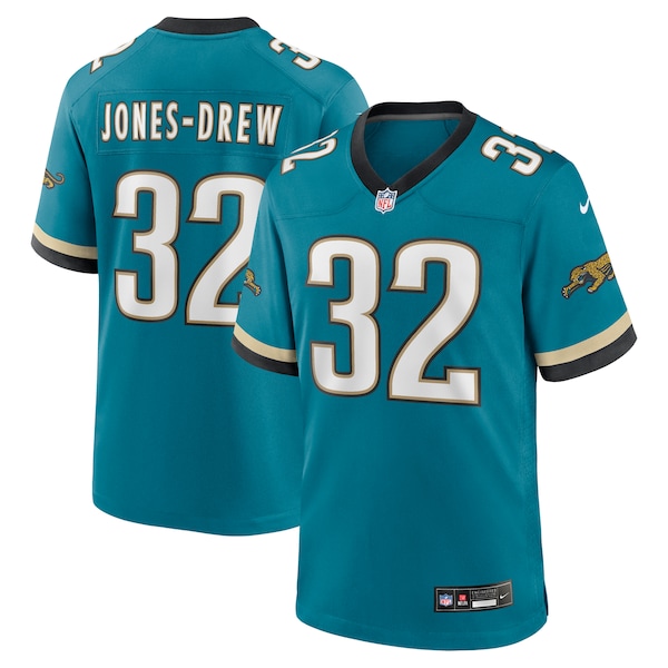 Maurice Jones-Drew Jacksonville Jaguars Nike Prowler Throwback Retired Player Game Jersey - Teal