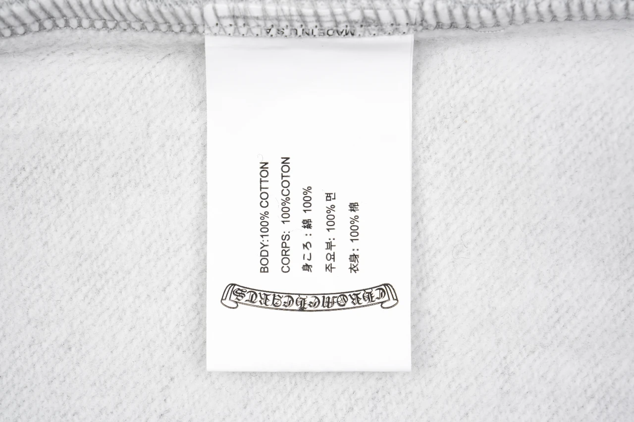 Chrome Hearts Grey Cross Leather Patch Hooded Jacket product photo from LabelPicks