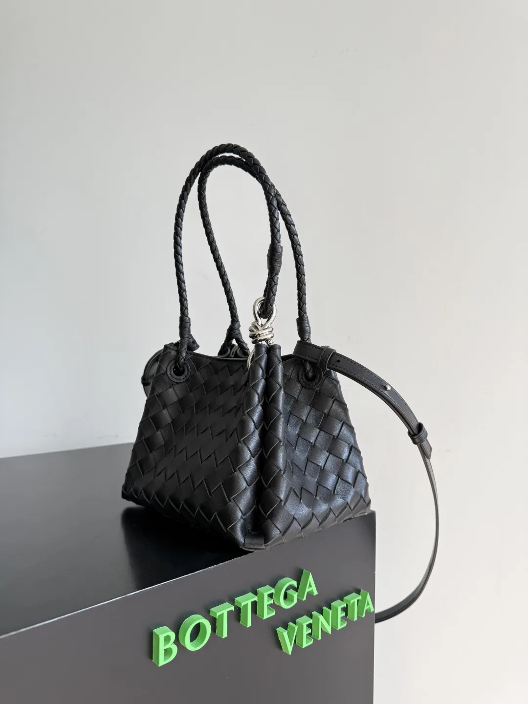 Bottega Veneta Pink Andiamo Top Handle Bag product photo from LabelPicks