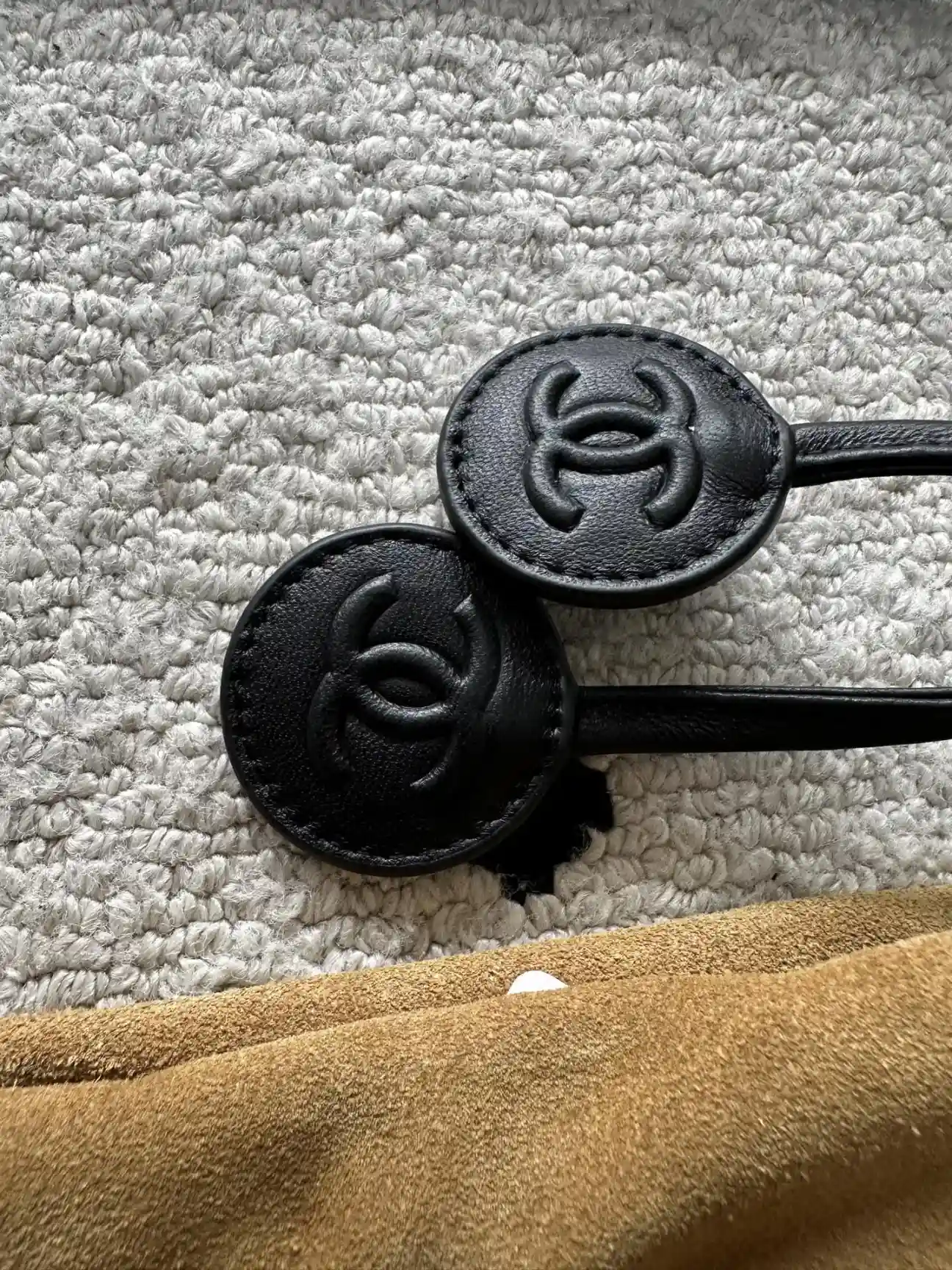 Chanel Suede Leather Shoulder Bag product photo from LabelPicks