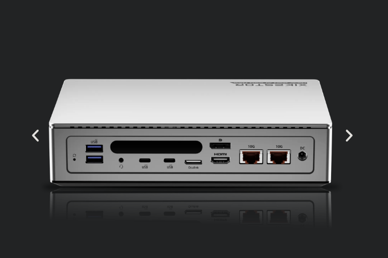 XikeStore NAS MiniPC Intel Ultra 7 255H 16GB+512GB 6xNVME all Flash Brand New - GreshamTech