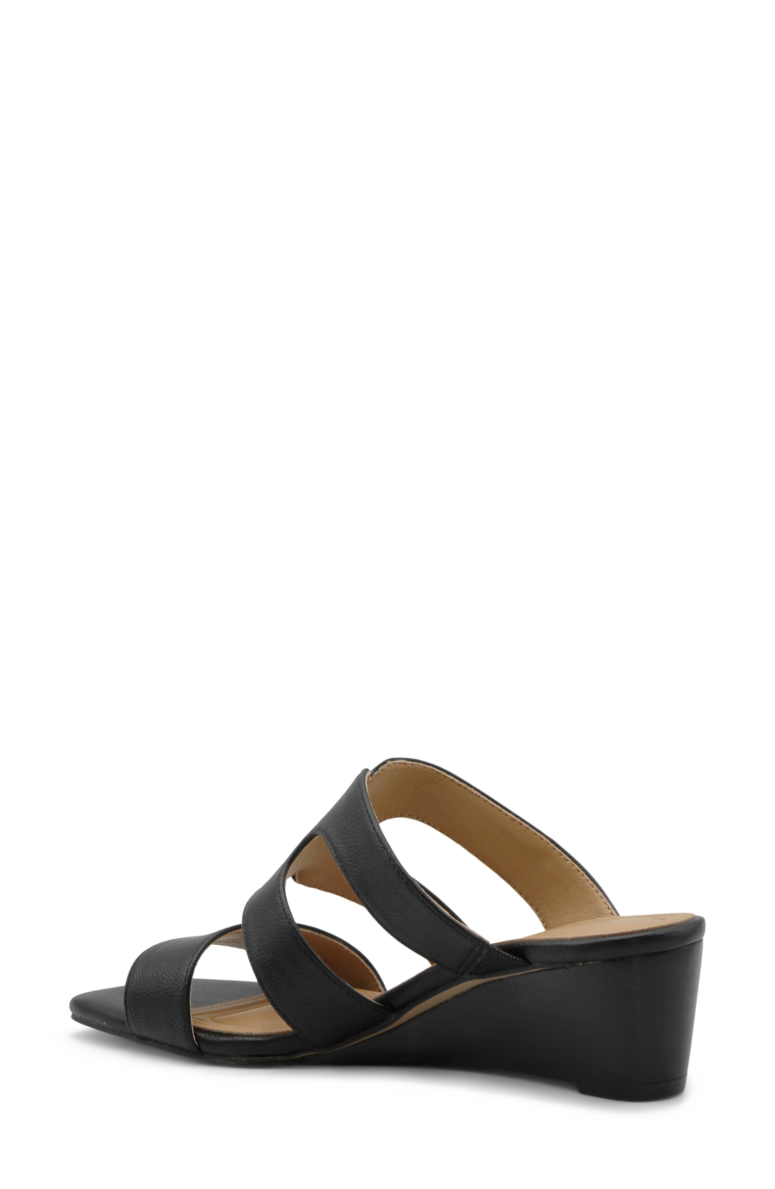 Adrienne Vittadini Adoring Wedge Slide Sandal