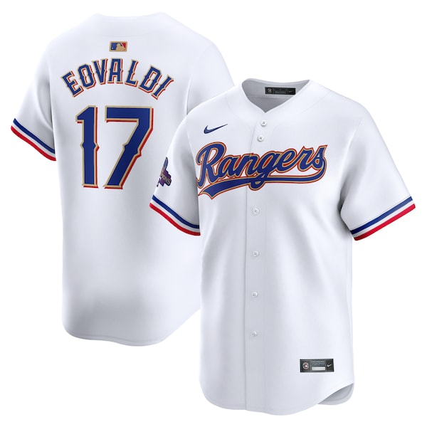 Nathan Eovaldi Texas Rangers Nike 2024 Gold Collection Limited Player Jersey – White
