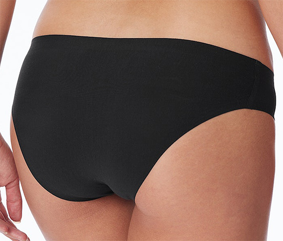 SCHIESSER Rio-Slip mit Baumwolle, schwarz