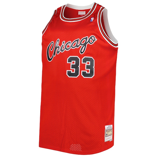 Scottie Pippen Chicago Bulls Big & Tall Hardwood Classics 2003/04 Swingman Jersey - Red