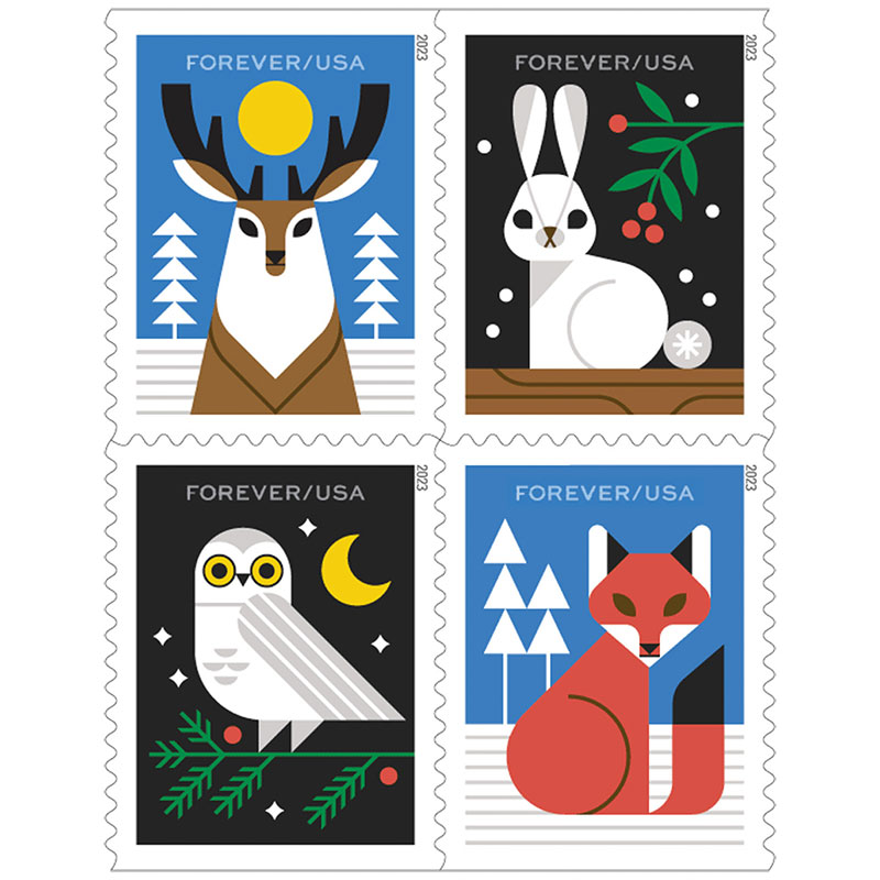 Winter Woodland Animals