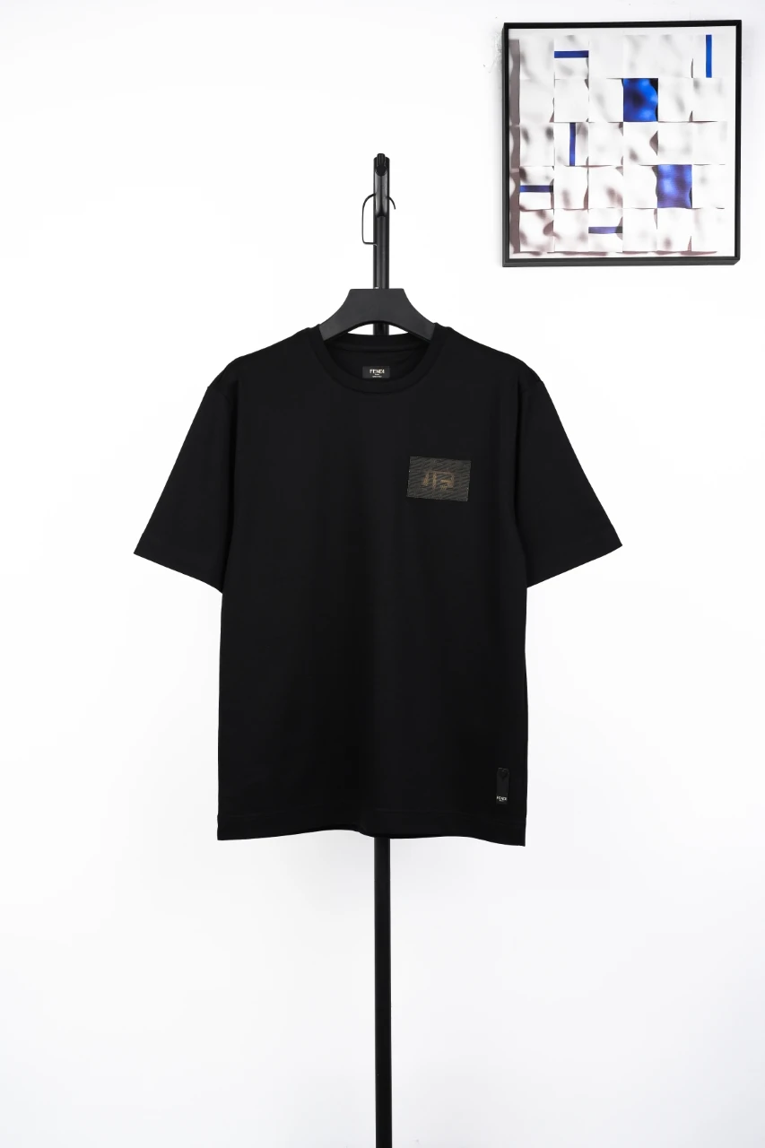 Fendi Black FF Chest Patch T-Shirt product photo from LabelPicks