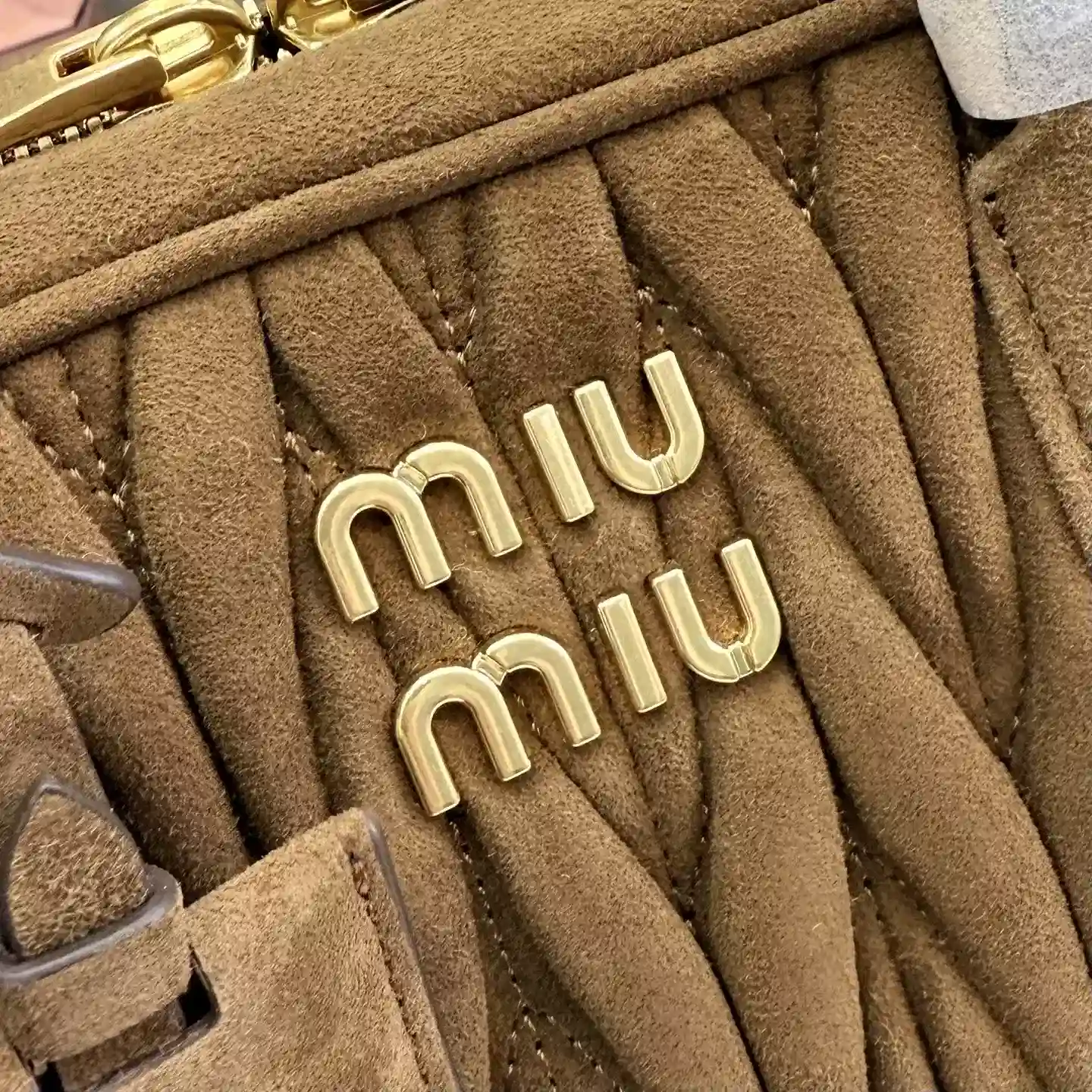Miu Miu Matelasse Lambskin Top Handle Bag product photo from LabelPicks