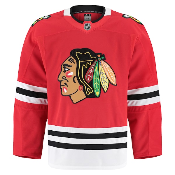 Chicago Blackhawks  Home Authentic Pro Jersey - Red