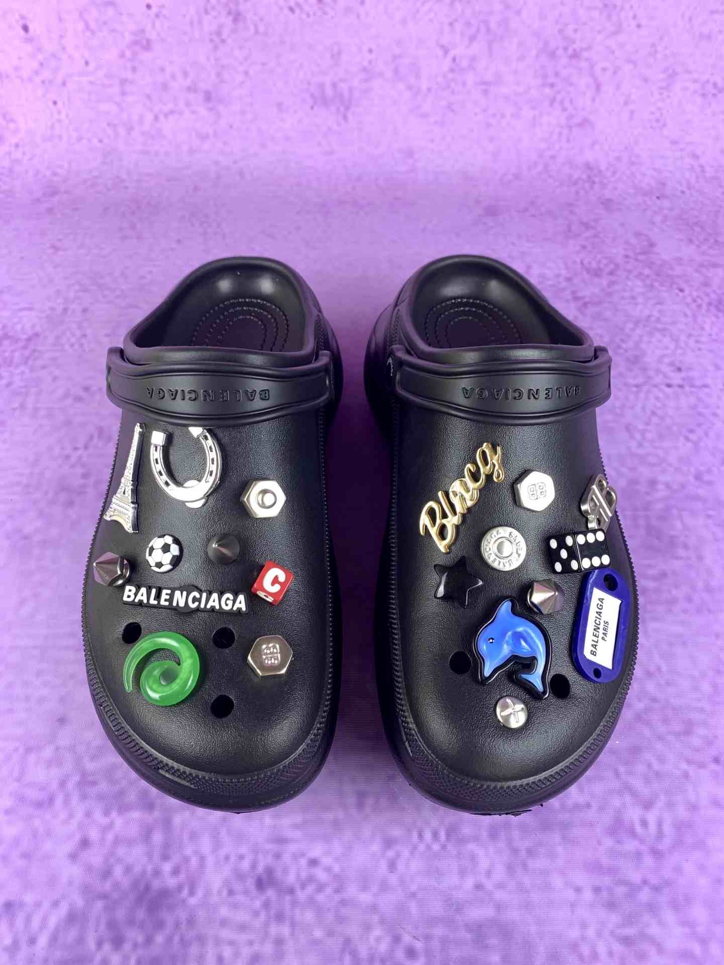 Balenciaga Crocs™ Mule Jibbitz™