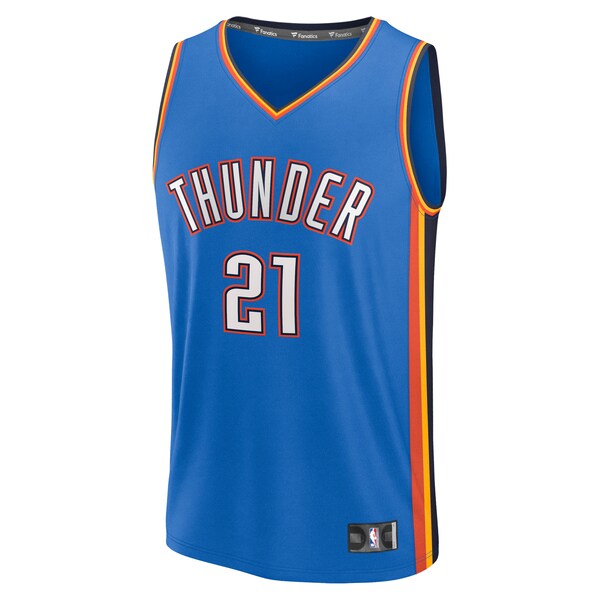 Aaron Wiggins Oklahoma City Thunder  Fast Break Replica Player Jersey - Icon Edition - Blue