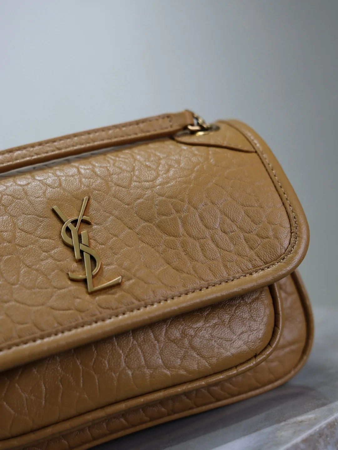 Saint Laurent Lambskin Niki Crossbody Bag product photo from LabelPicks