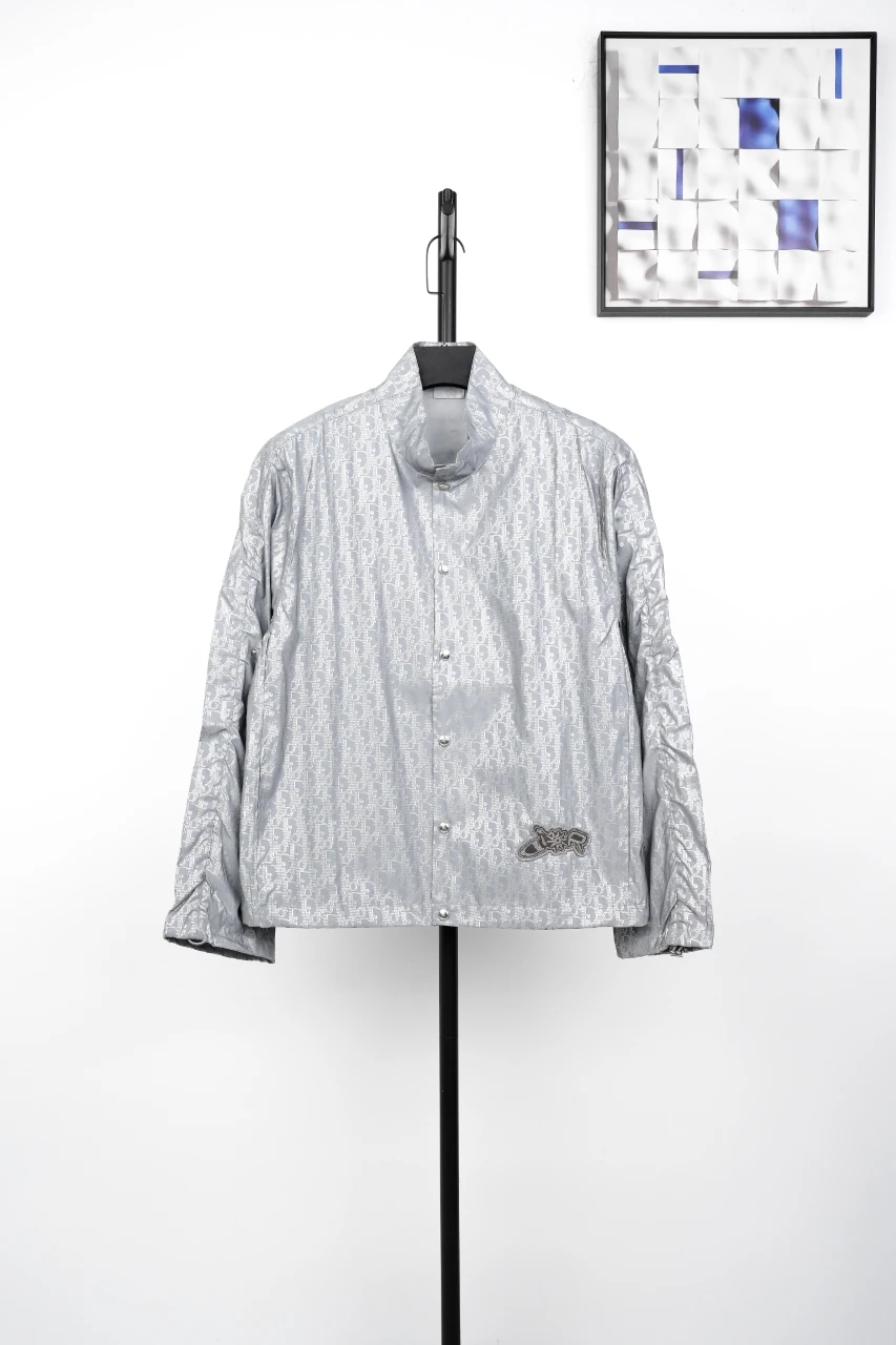 Dior Trianon Grey Oblique Reflective Jacket product photo from LabelPicks