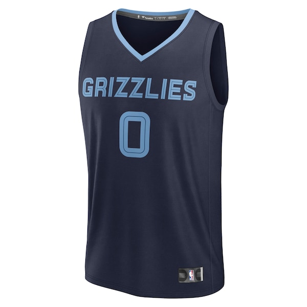 Jaylen Wells Memphis Grizzlies  Fast Break Replica Player Jersey - Icon Edition - Navy