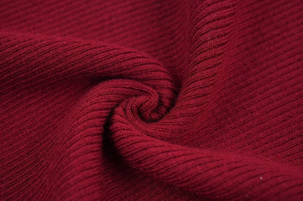Prada Burgundy Recycled Silk Logo Jacquard Slim Knit Sweater product photo from LabelPicks