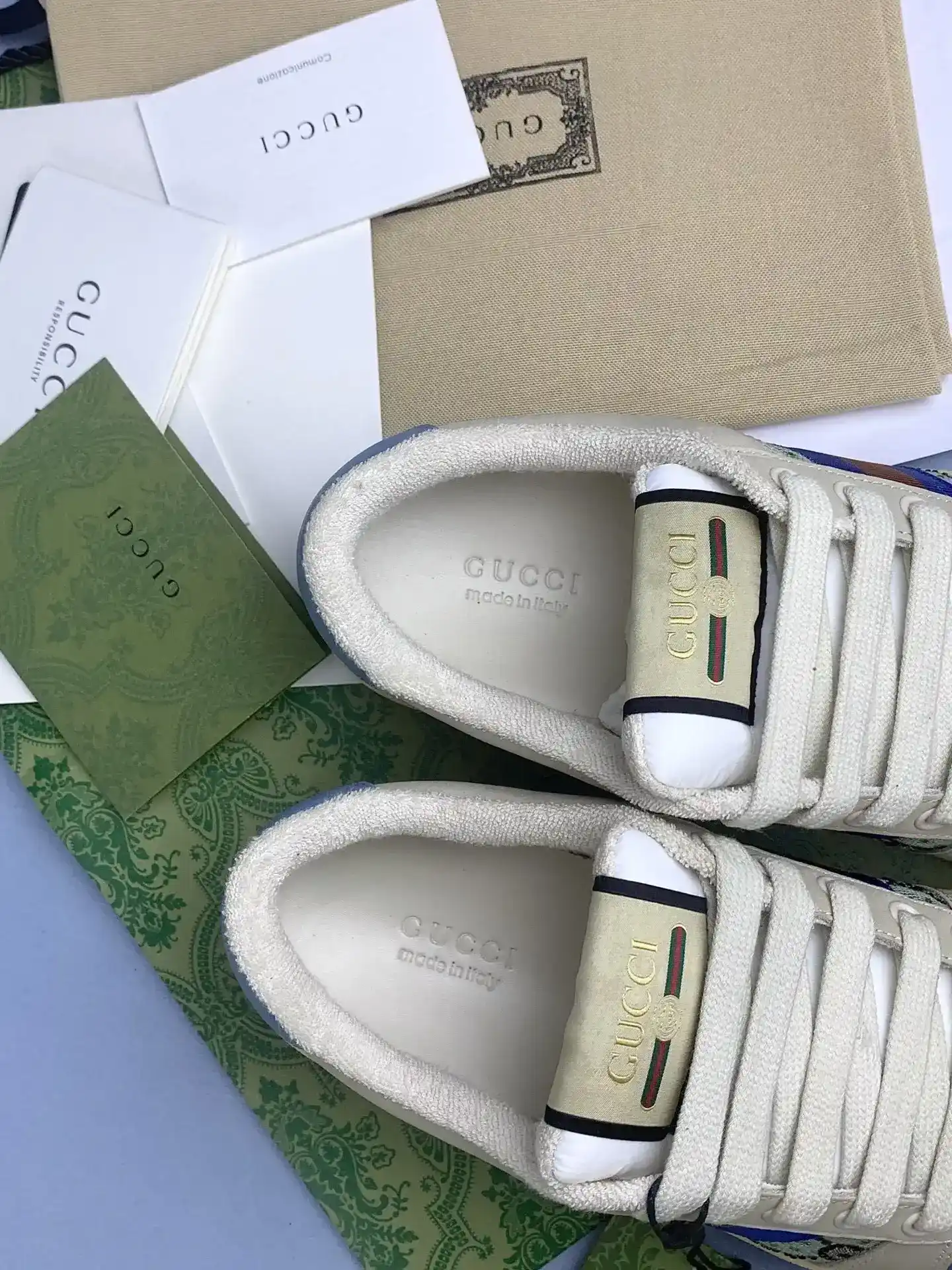 Gucci GG Screener sneaker product photo from LabelPicks