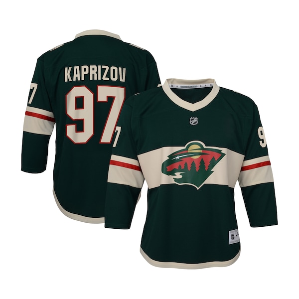 Kirill Kaprizov Minnesota Wild Youth Home Replica Player Jersey - Green
