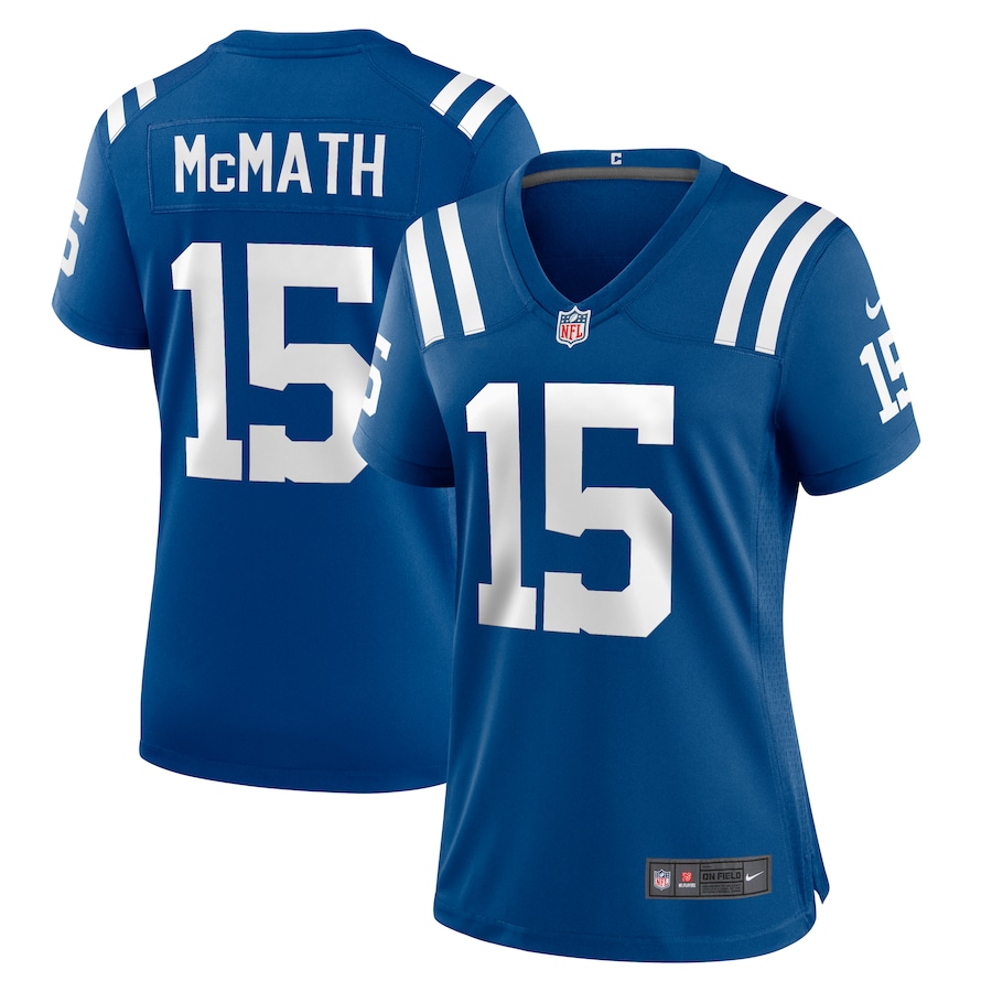 Racey McMath Indianapolis Colts Nike Women's Team Game Jersey -  Royal