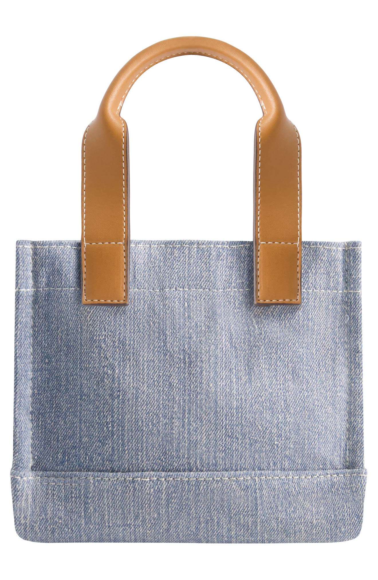 True Religion TR Mini Denim Tote Bag