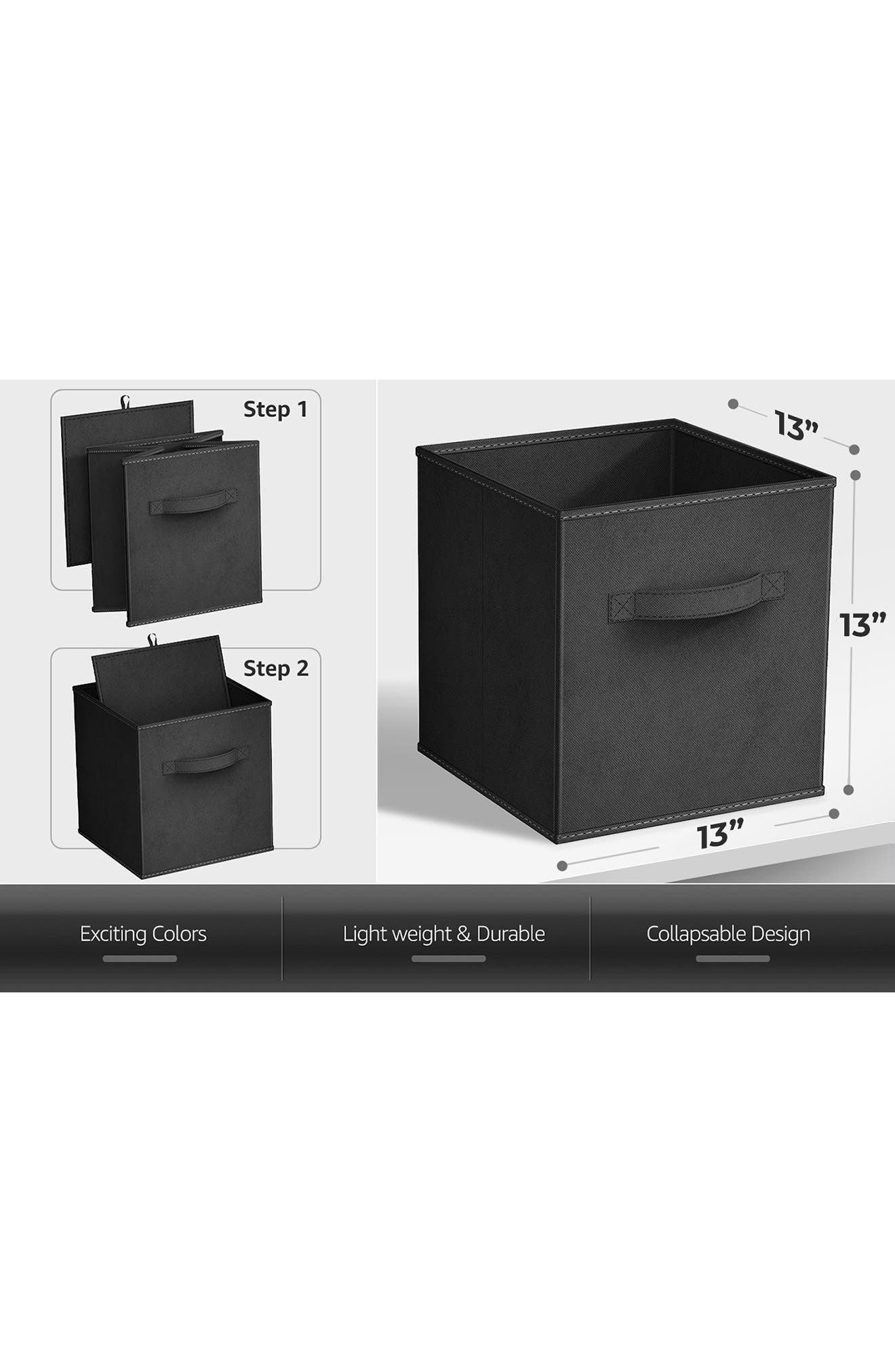 SORBUS Large Collapsible Storage Cube
