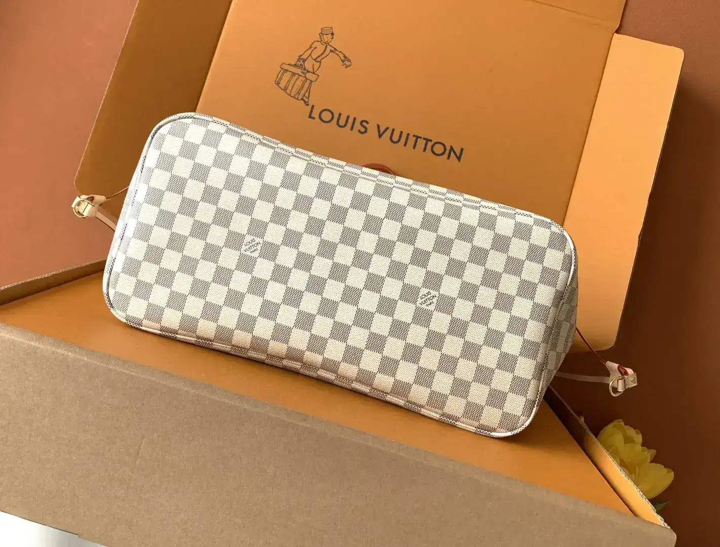 Louis Vuitton Pink Neverfull Monogram Canvas Tote Bag product photo from LabelPicks