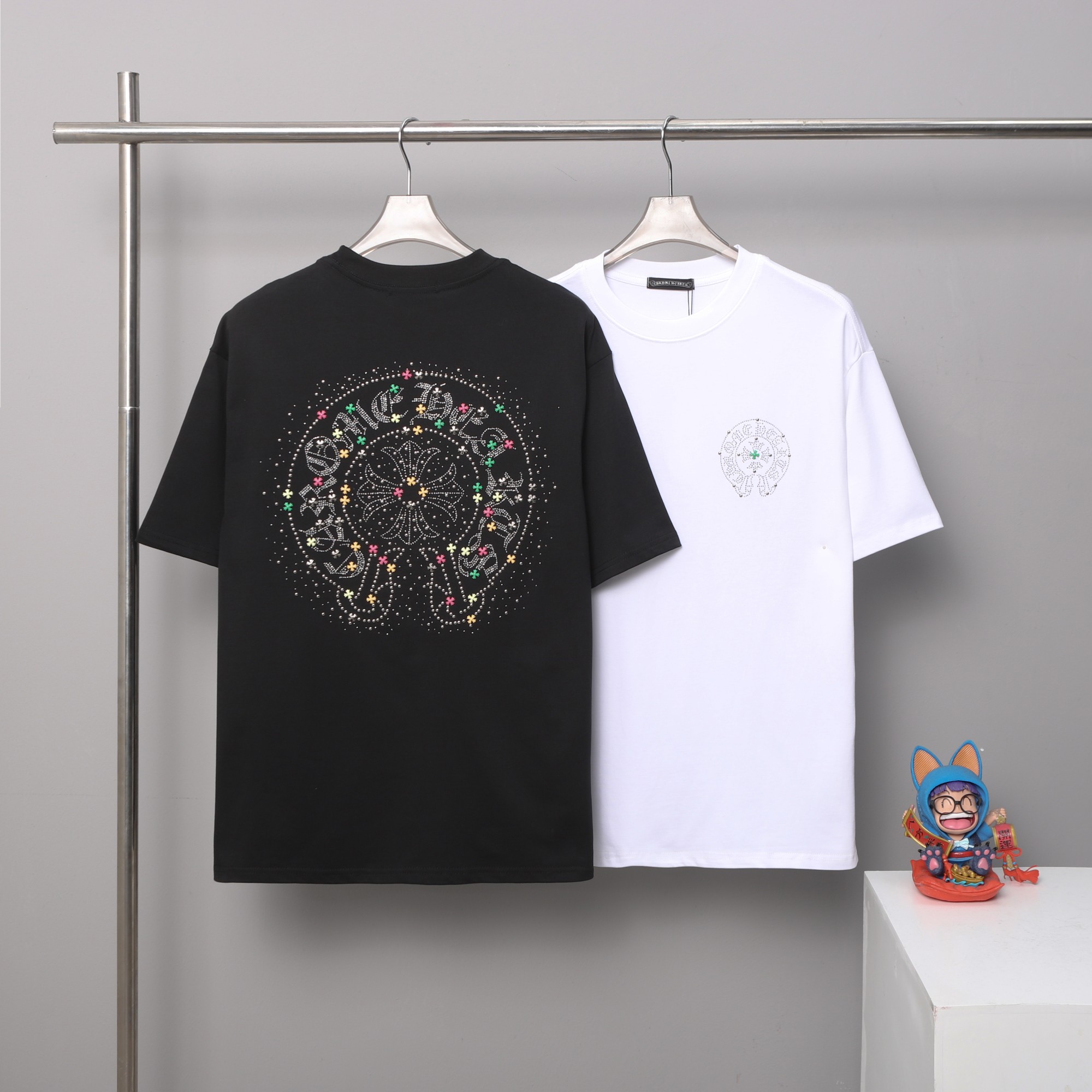 0512 Classic letter prints t-shirt