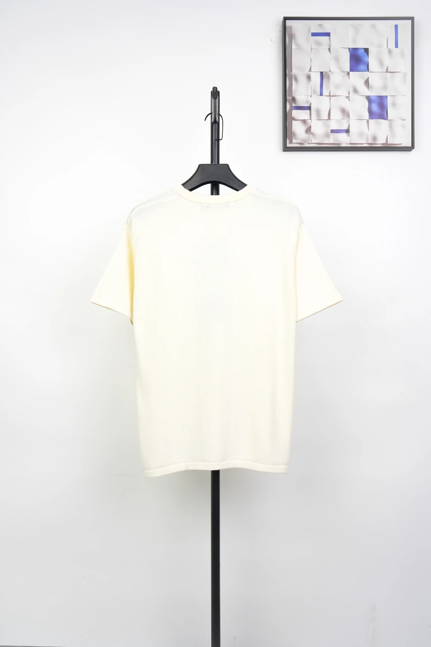 Louis Vuitton Off White Duck Jacquard T-Shirt product photo from LabelPicks